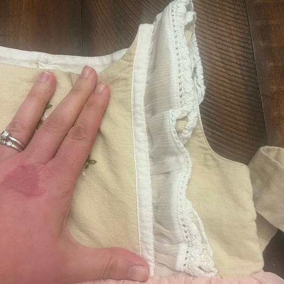 Beautiful Smocked Sweet Boutique little girl 4/5 spring dress- NWOT - Picture 7 of 8